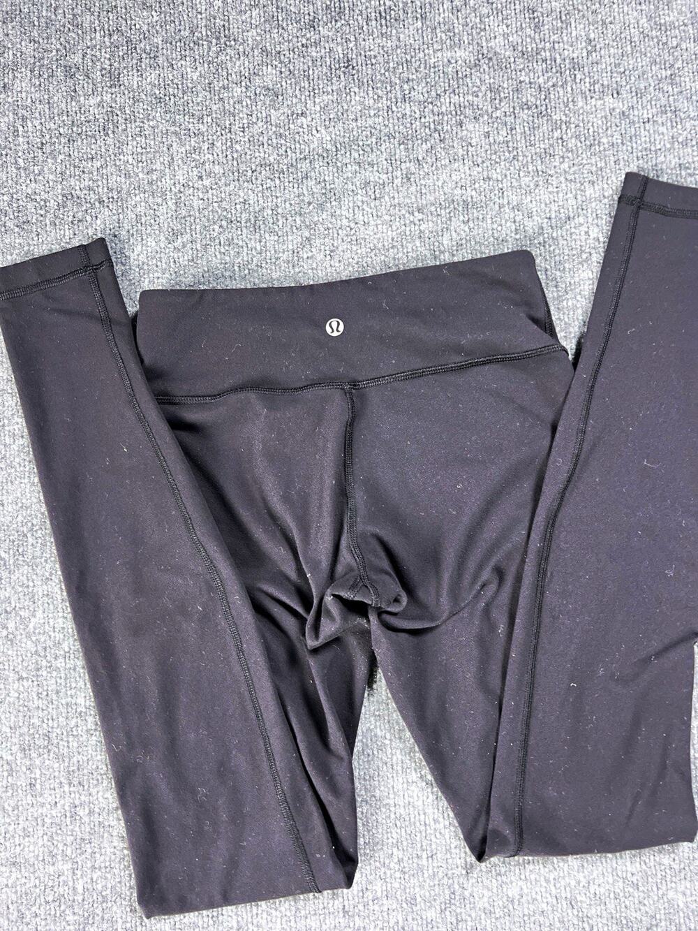 Lululemon Leggings Align High Rise 28 Inch Nulu Black Yoga Womens Two XXS